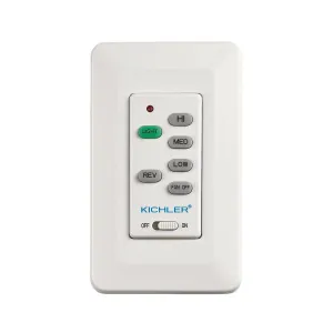 3-Speed AC Ceiling Fan Wall Control Transmitter and Receiver, Full Function