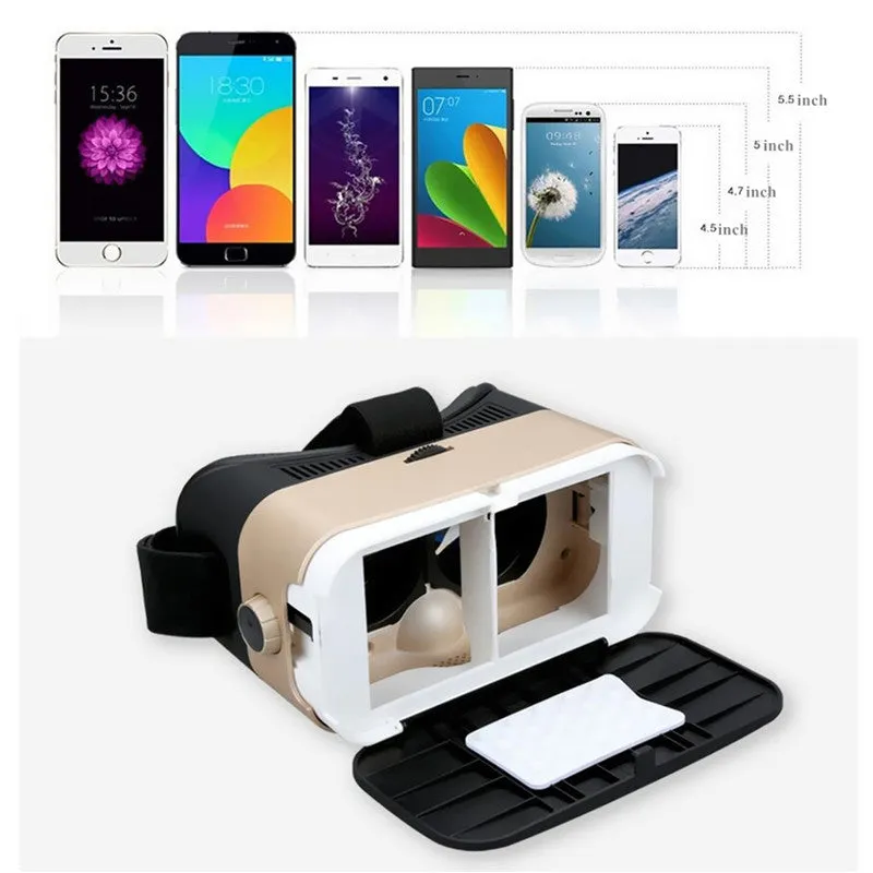 3D Eyelasses Virtual Reality Headset for Xiaomi Huawei Sony Lenovo Anti Bluelight VR Glasses for Immersive Games Movies Videos #refresh