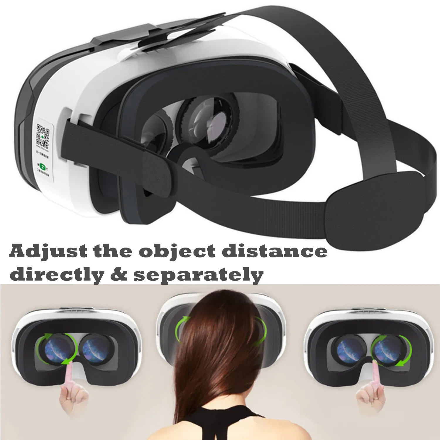 3D Glasses VR Virtual Reality Glasses for Huawei Sony Lenovo LG VR Headset Eyes Virtual Viewer Immersive Experience New World #refresh