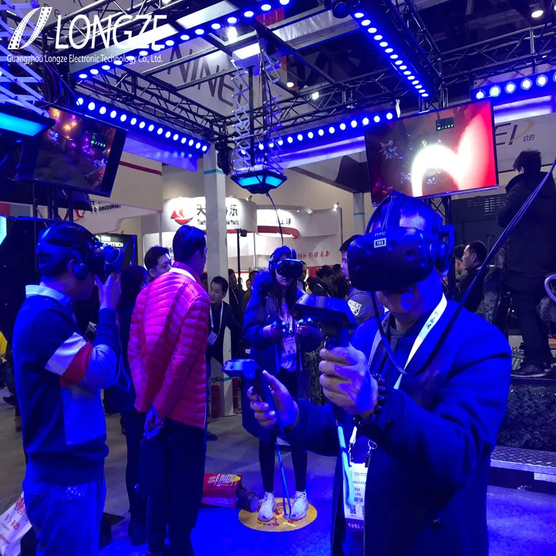 4 Multiplayers vr station 9d virtual reality vr game machine VR Space vr standing simulation platform with HTC headsets, View vr station, Longze Product Details from Guangzhou Longze Electronic Technology Co., Ltd. on Alibaba.com