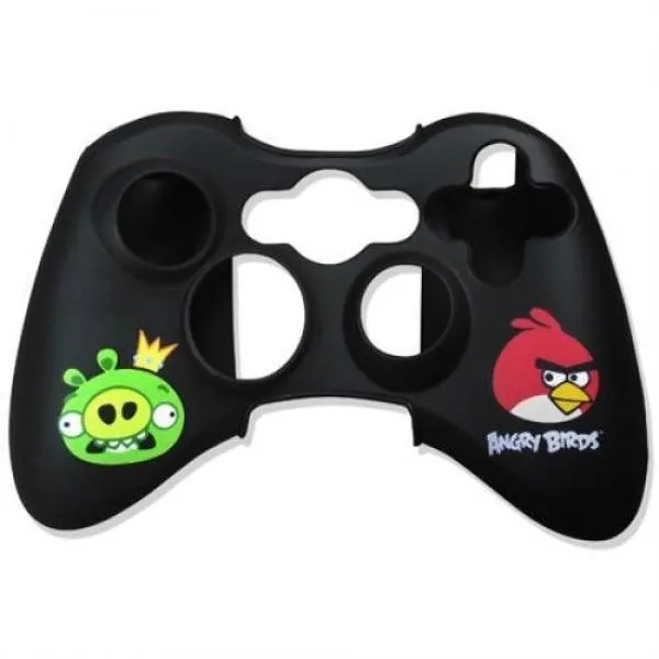 Angry Birds Gamepad Controller Skin Wrap - Black (Xbox 360)