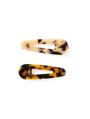 Arianna 2-Pack Tortoiseshell Clip