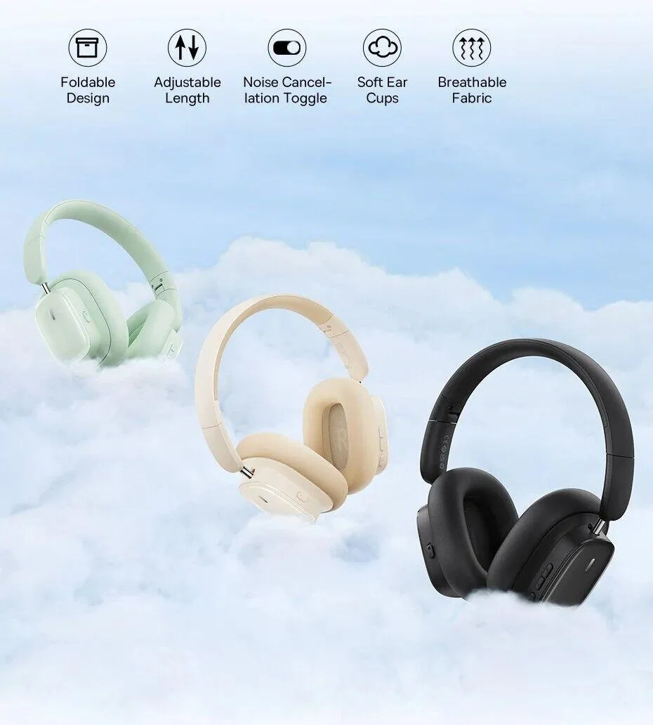 Baseus Bowie H1i Bluetooth Headphone