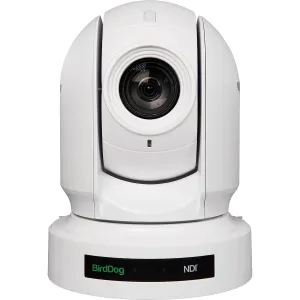 BirdDog P400 White. 4K 10-Bit Full NDI with Sony Sensor