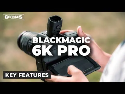 Blackmagic Pocket Cinema Camera 6K Pro