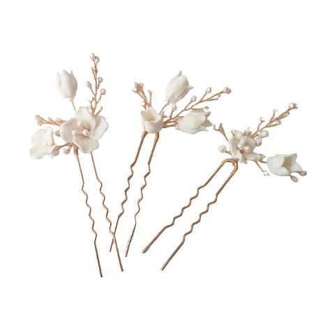 Blooming Petals Hair Pin Set