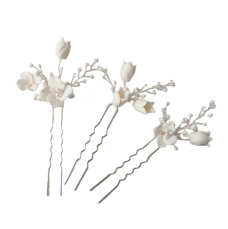 Blooming Petals Hair Pin Set