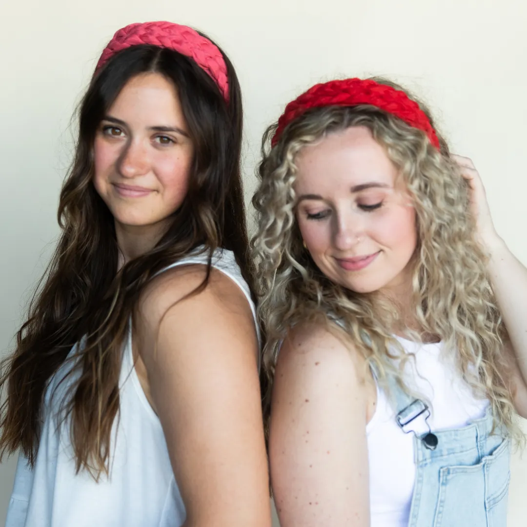 Blushing Braid Headband