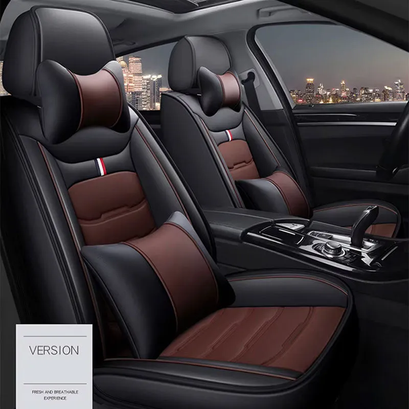 Brown Leather Car Seat Covers