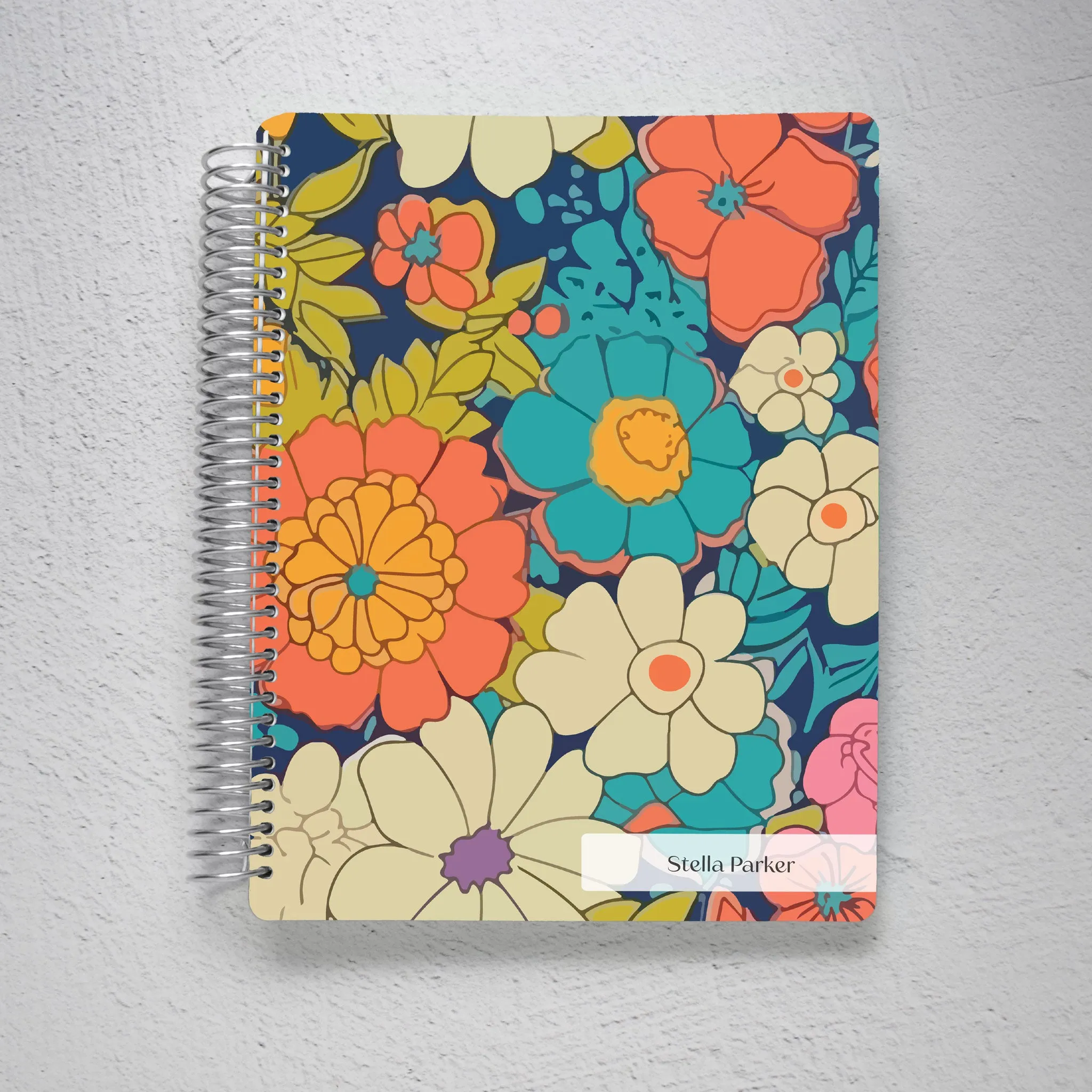 Budget Journal - Retro Bloom