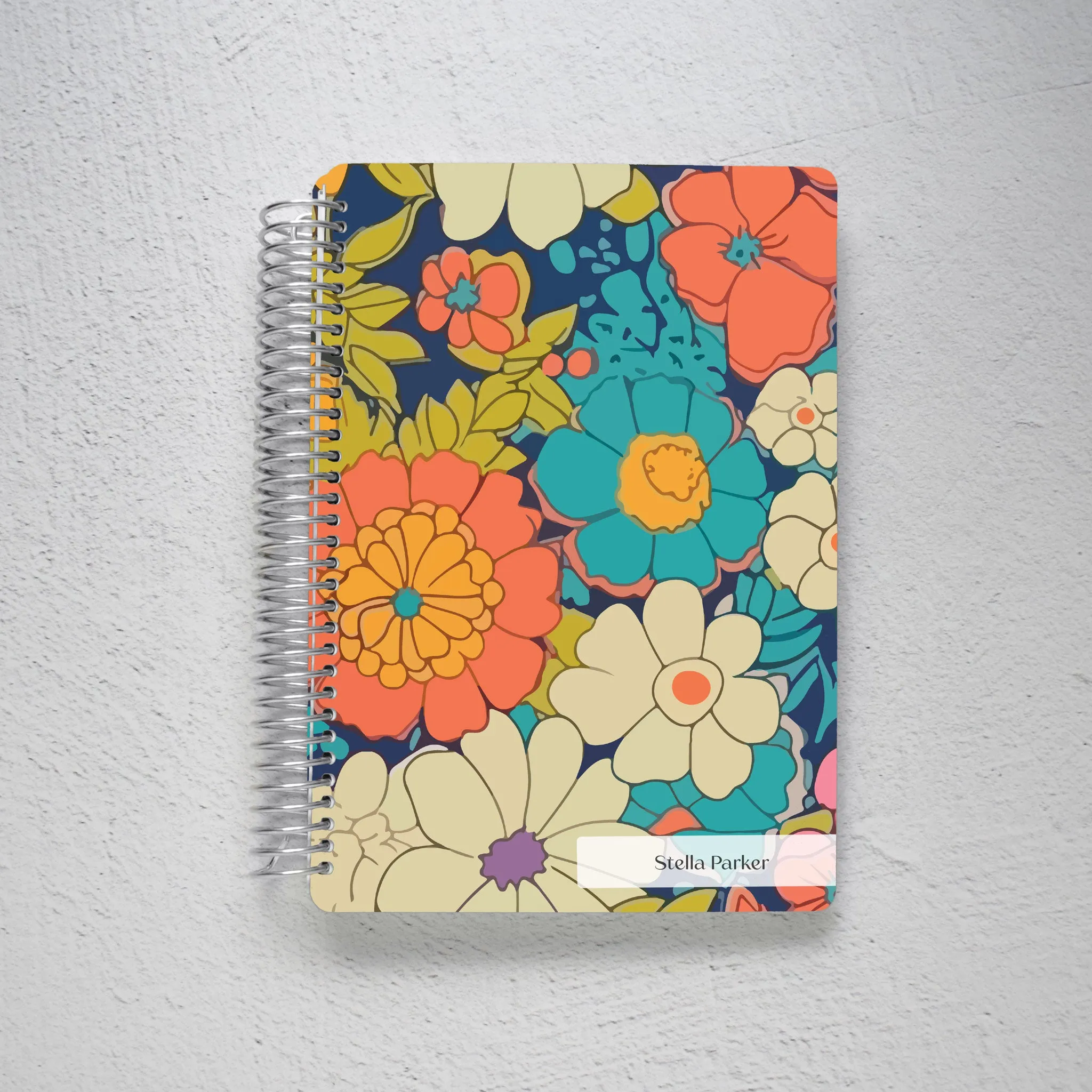 Budget Journal - Retro Bloom