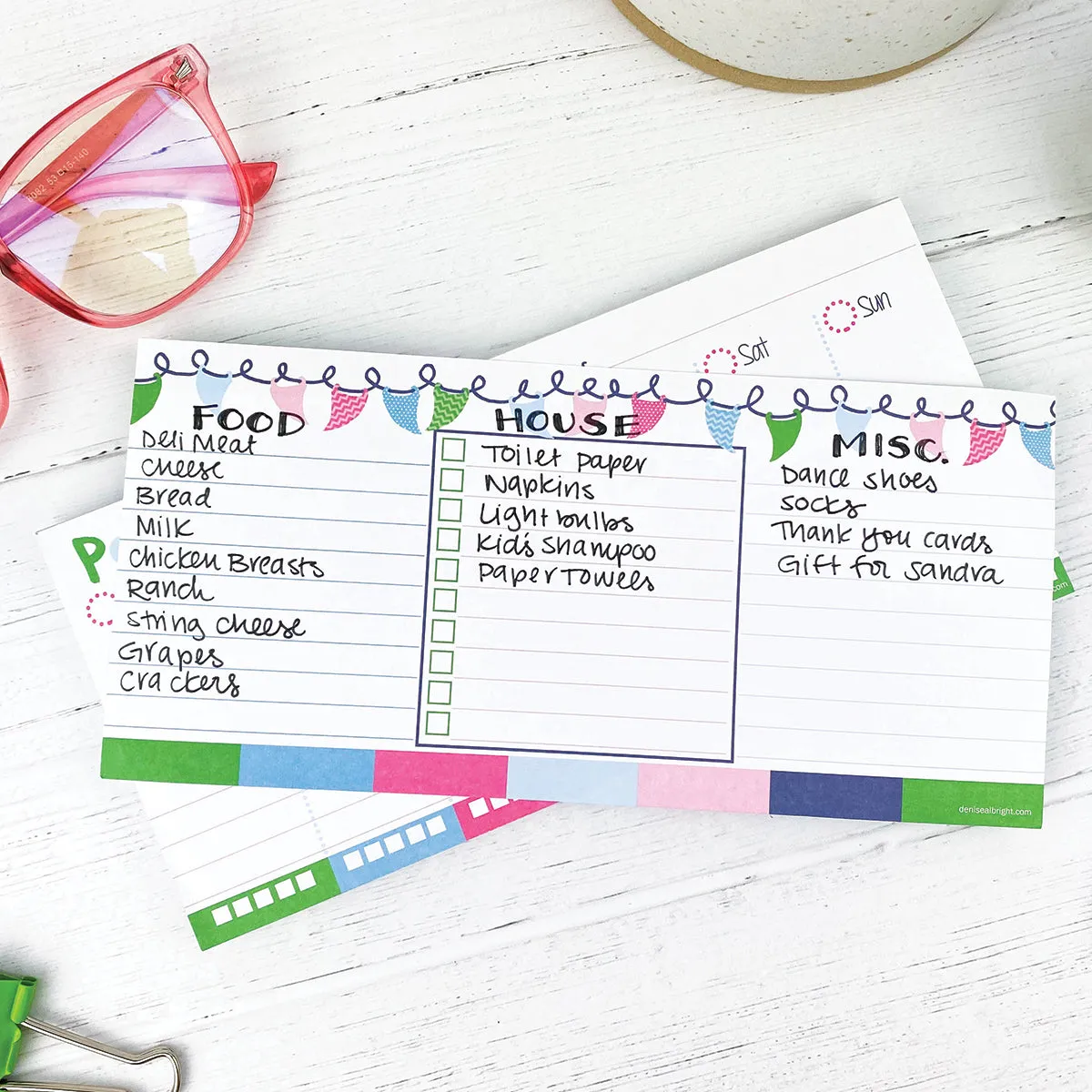 Budgeting Bundle | Budget Binder™ Financial Workbook   Mini Peek at the Week® Planner Pad   Sticker Set