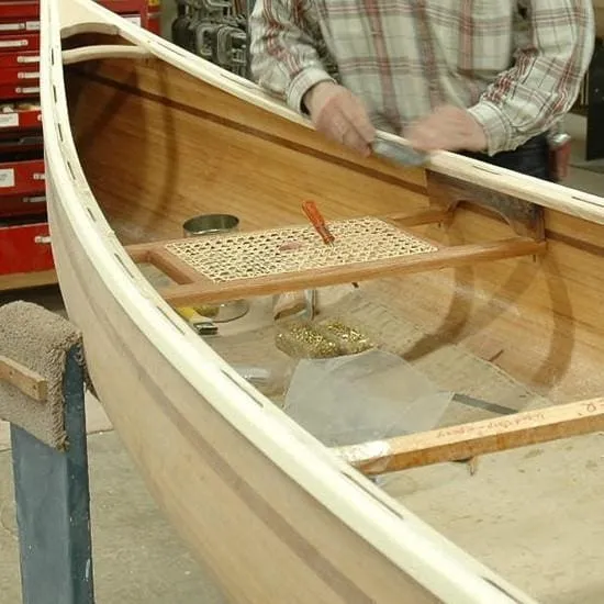 Canoe Seats - Machine-Caned