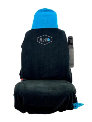 CAR SEAT COVER - Black/Turquoise