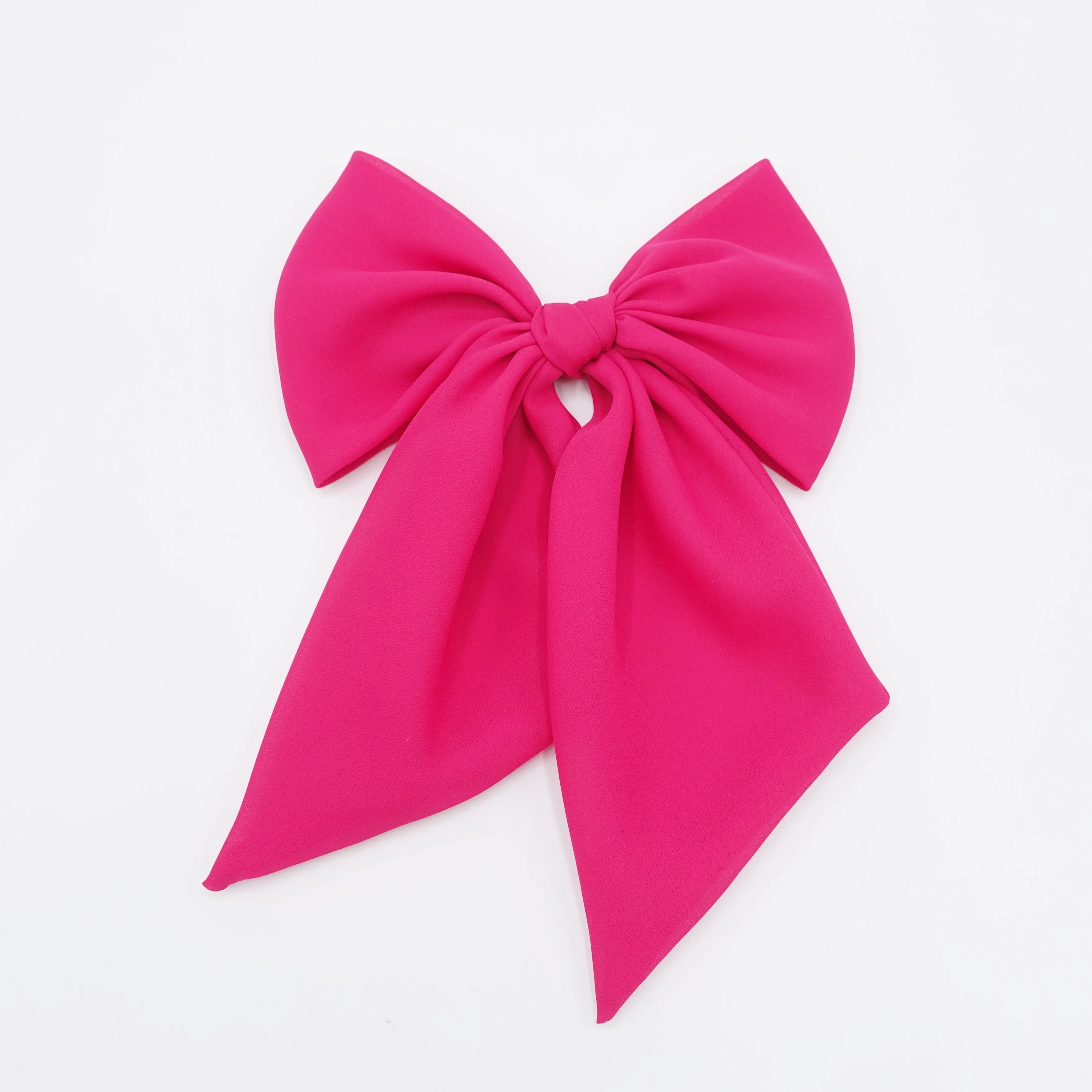 chiffon giant hair bow for women