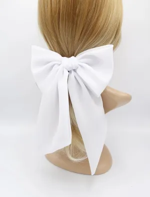 chiffon giant hair bow for women