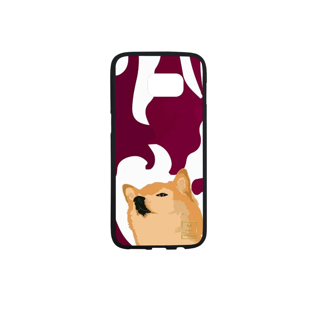 Confucius Shibe - Cherry Red Phone Cases