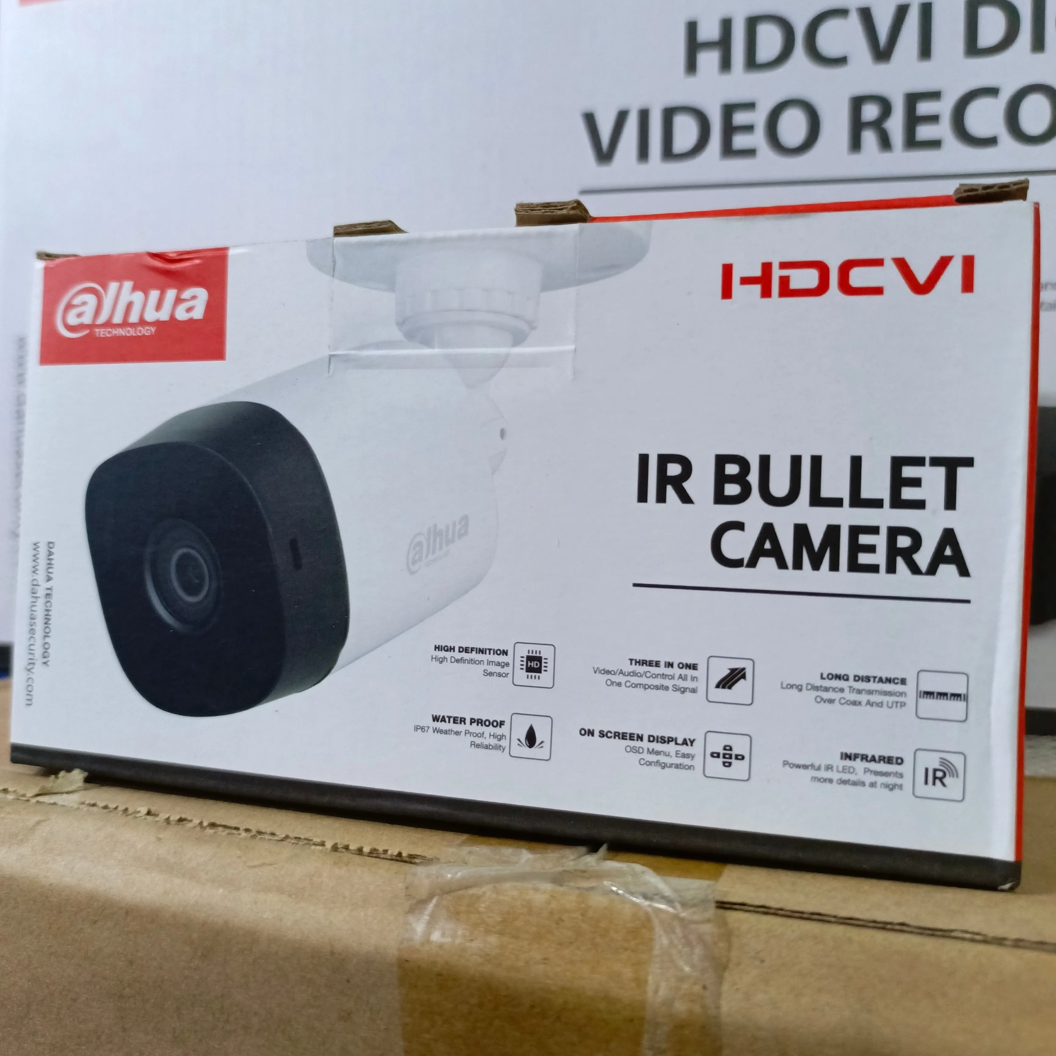 Dahua IR Bullet HDCVI Color Camera (2.8mm 2MP Lens) - Brand New