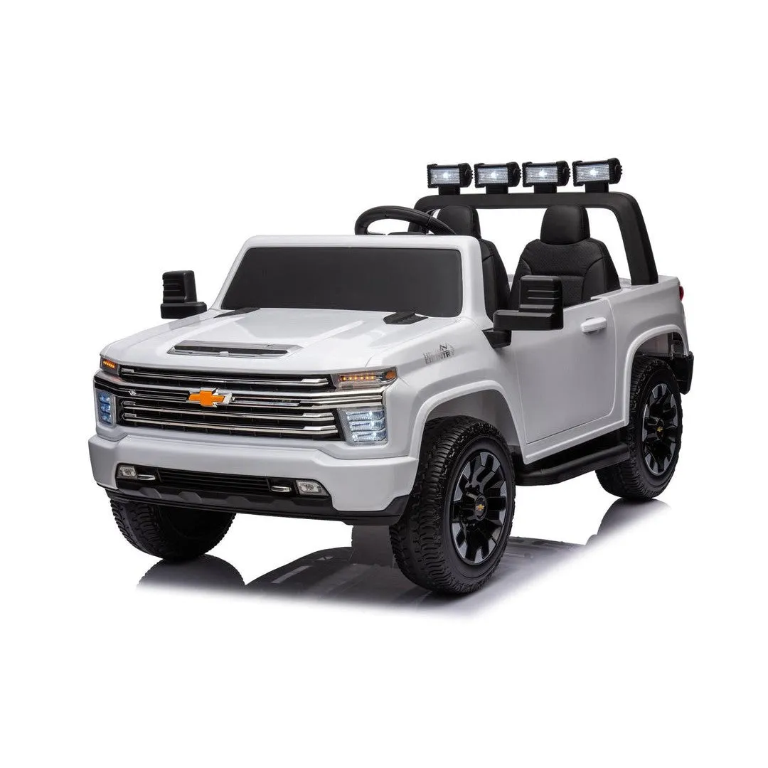 Freddo Toys Chevrolet Silverado 2 Seater Ride on Truck 24V 4x4