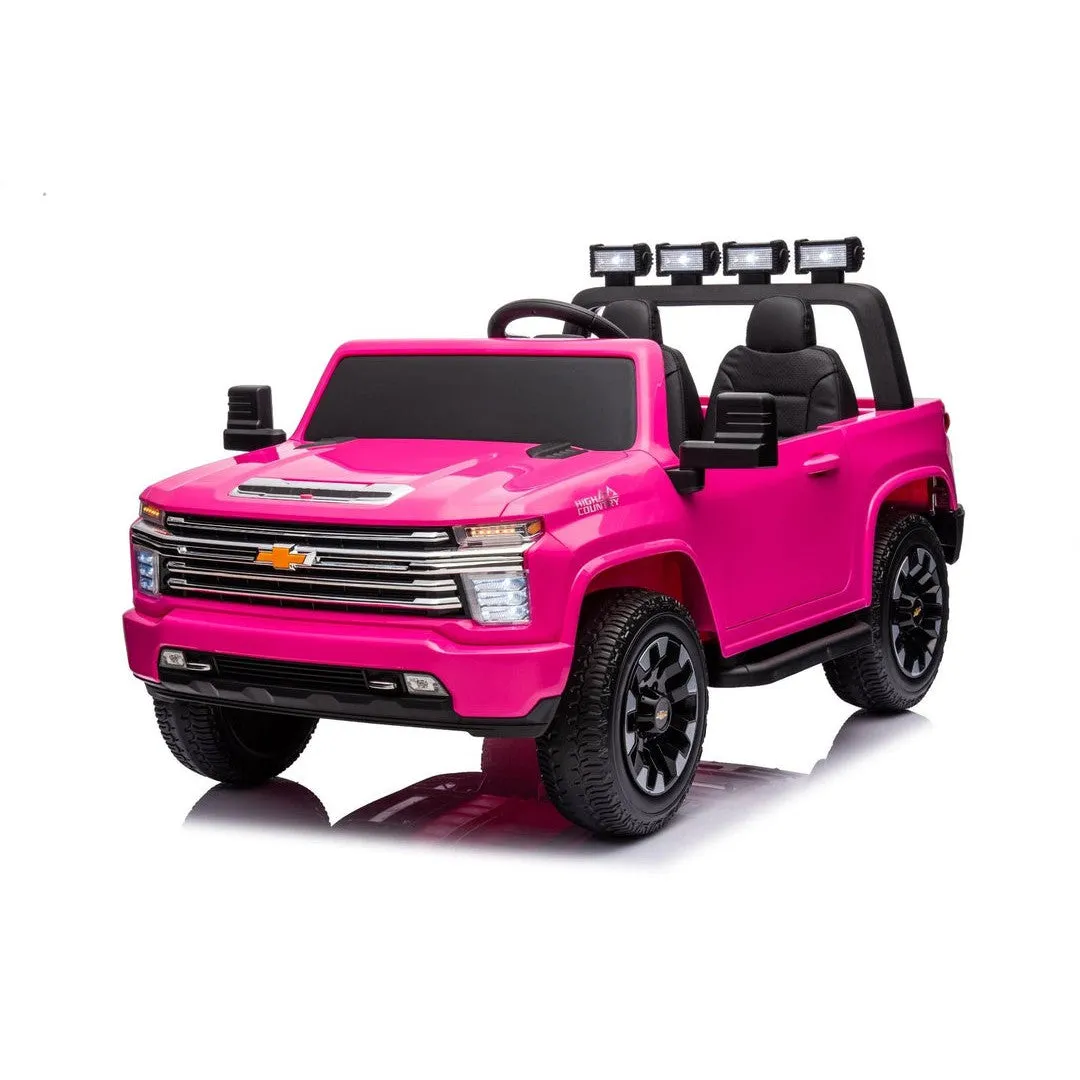 Freddo Toys Chevrolet Silverado 2 Seater Ride on Truck 24V 4x4