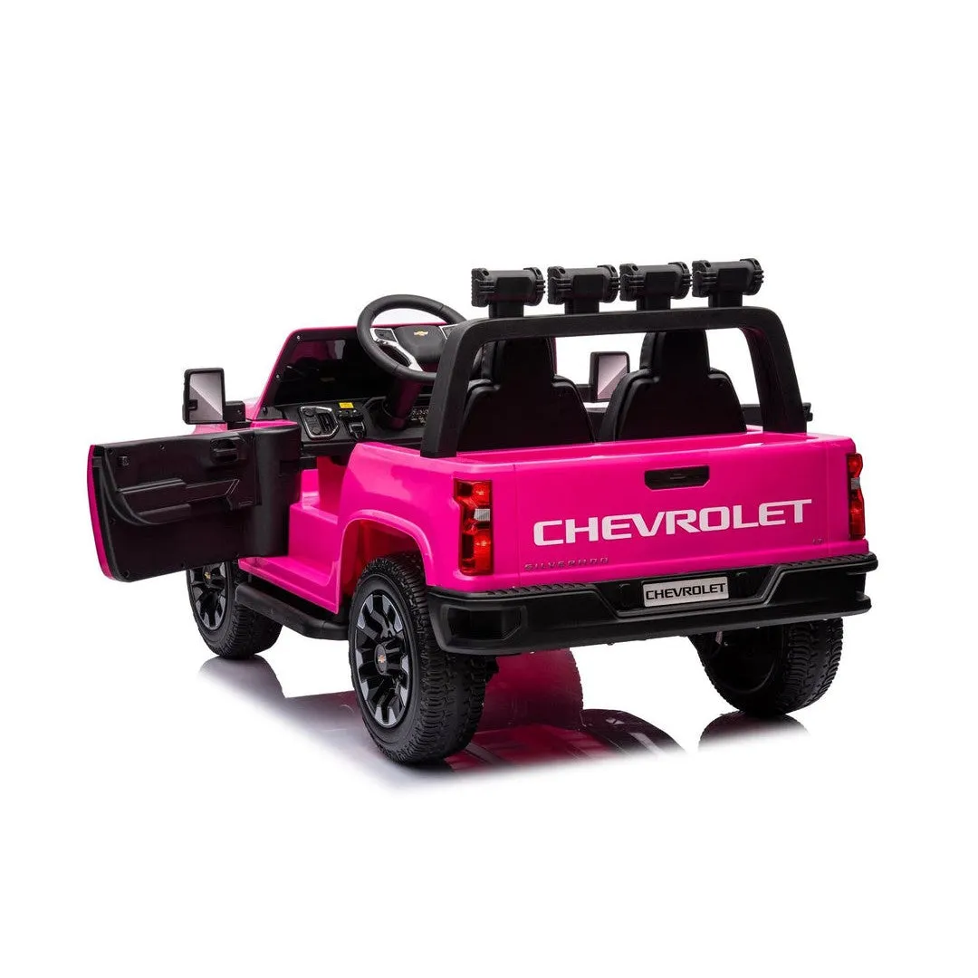 Freddo Toys Chevrolet Silverado 2 Seater Ride on Truck 24V 4x4