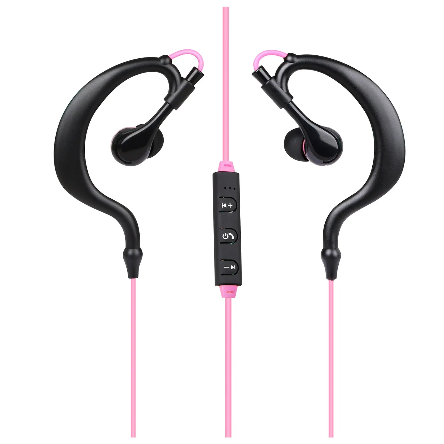 Fresh Fab Finds Wireless Headsets V4.1 Sport In-Ear Stereo Headphones Sweat-proof Neckband Earbuds w/Mic Deep Bass HiFi Earphones for Running Hiking Travel