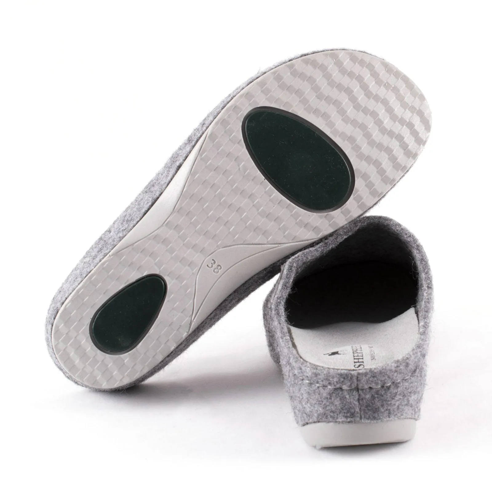 Gitte Slipper Clogs, Grey