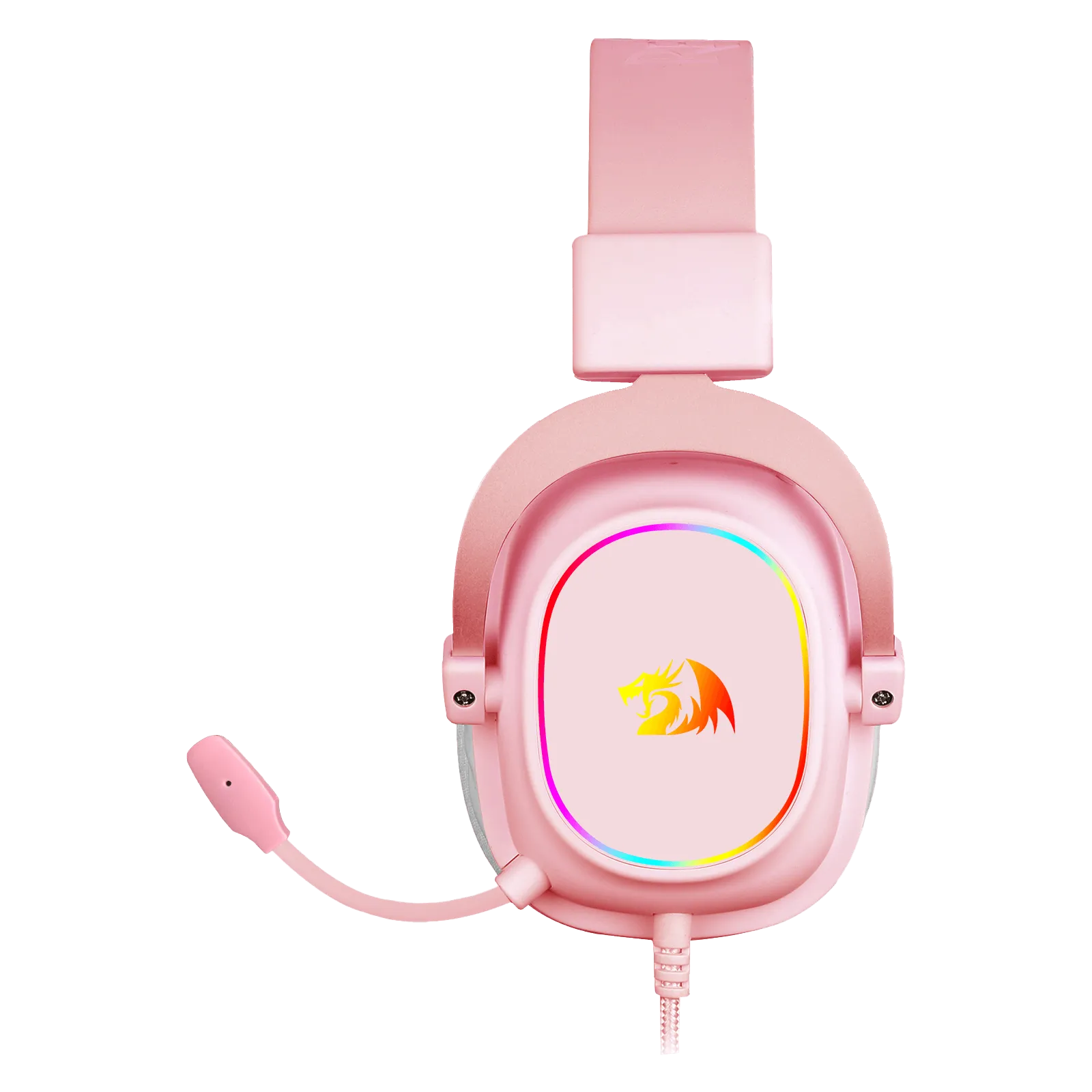 H510 ZEUS-X Cute Gaming Headphone with Mic (Pink Color)