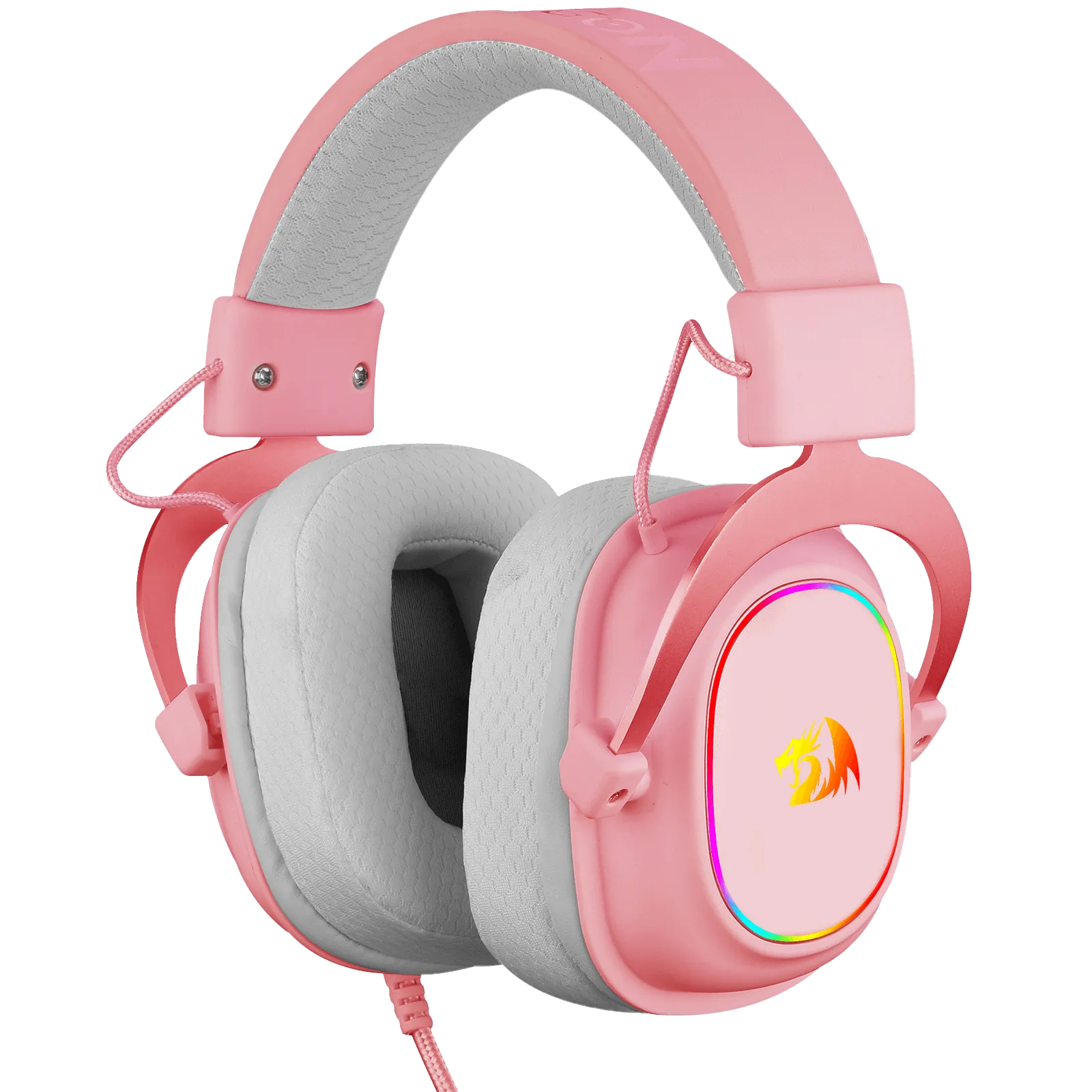 H510 ZEUS-X Cute Gaming Headphone with Mic (Pink Color)