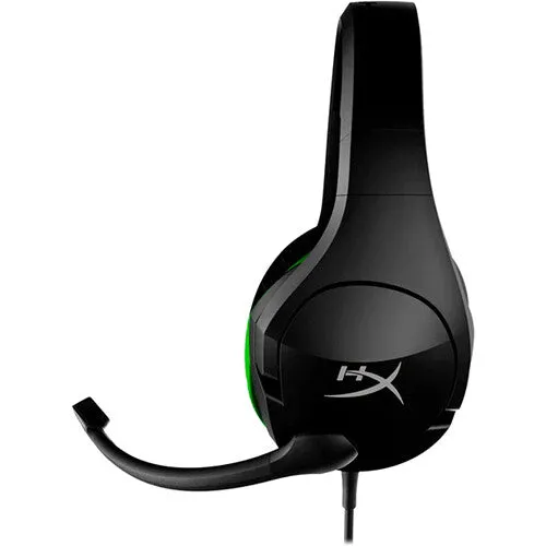 HP HyperX CloudX Stinger Wired Gaming Headset for Xbox, Noise-cancellation Mic, Black-Green - 4P5K1AA