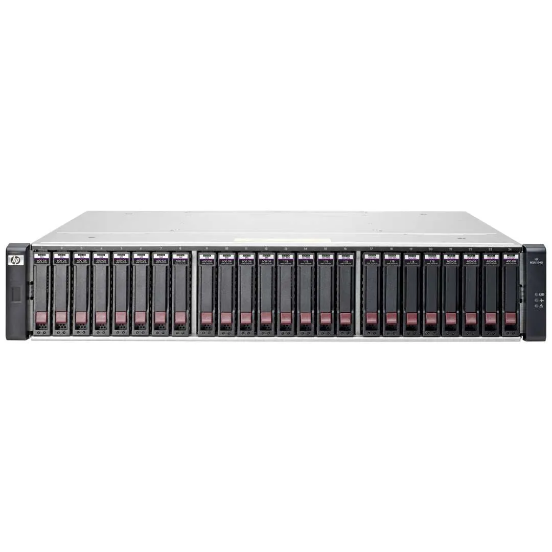 HPE MSA 1040 2-port 10G iSCSI SFF Dual Controller Storage | E7W04A