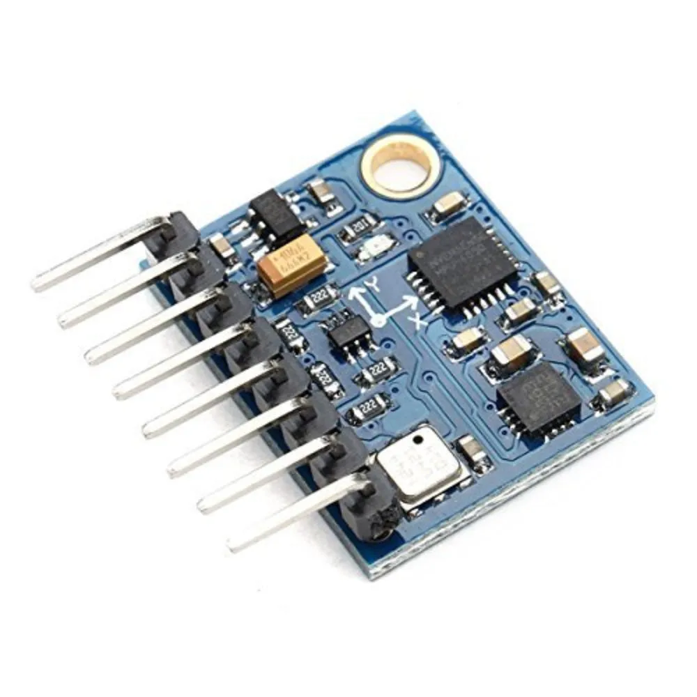 HW-290 GY-87 10DOF MPU6050 HMC5883L BMP180 3-axis Gyro 3-axis Accelerometer 3-axis Magnetic Field  Air Pressure Sensor