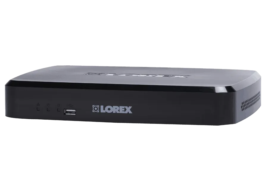 LNR100 Series 8-Channel Security NVR with Weatherproof HD IP Cameras