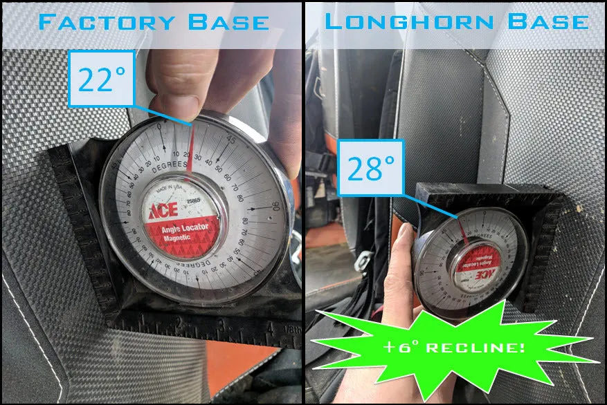 LongHorn Fab Lower and Recline Seat Bases