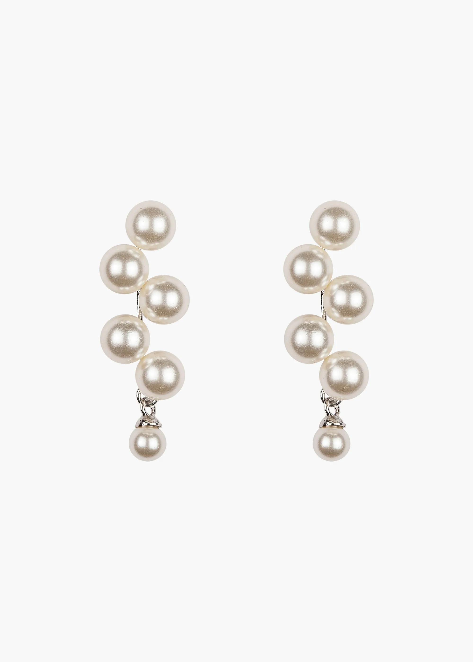 Marcella Earrings -- Silver