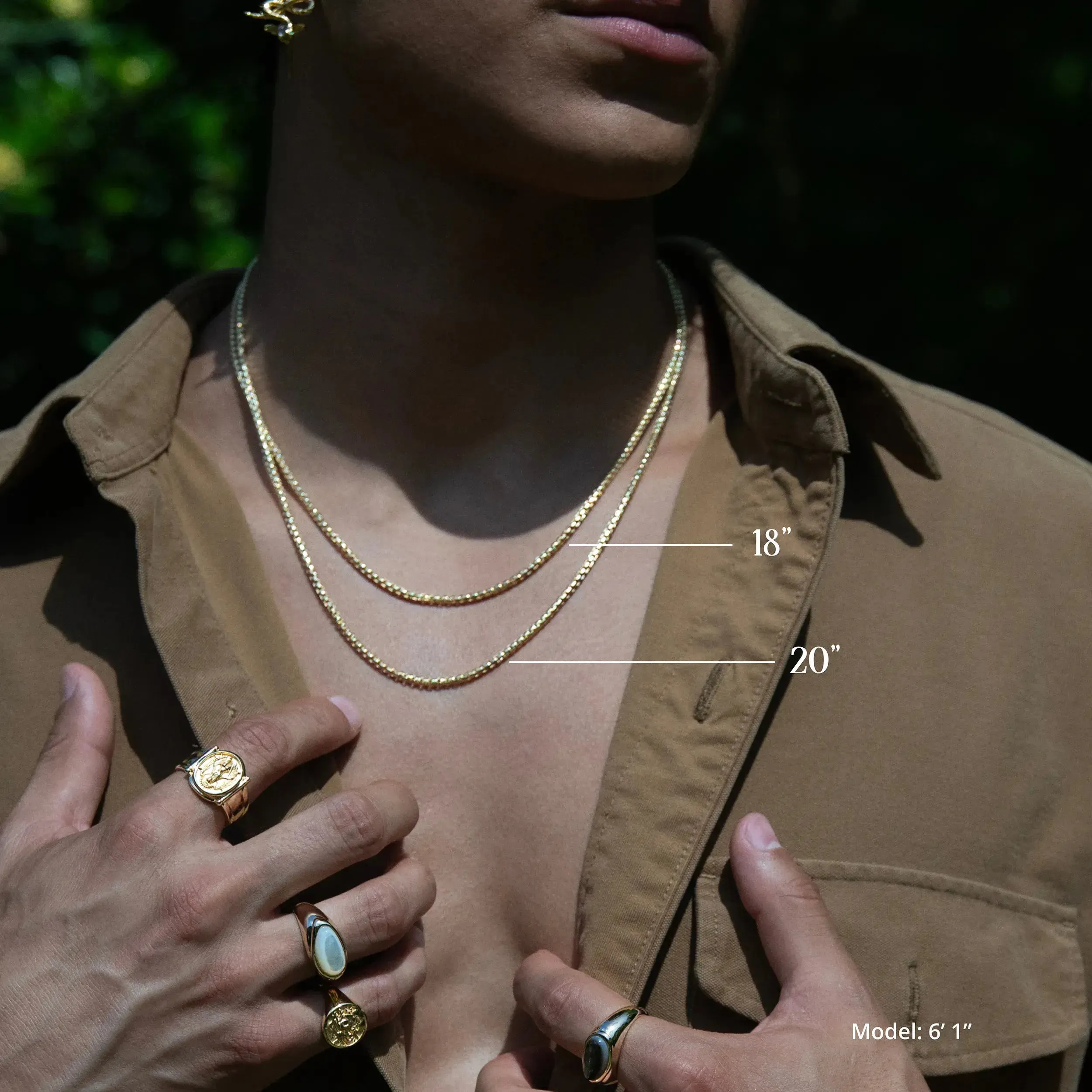 Men's Divine Feminine Amulet Necklace