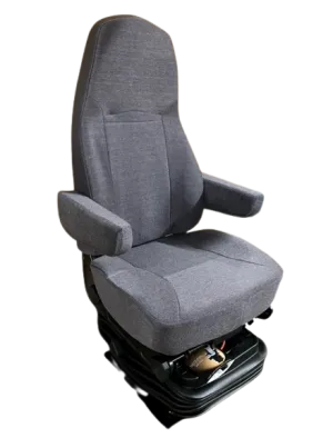 National International ProStar High Back Seat with Dual Arms in Gray Cloth – P/N: 40030.42CF313