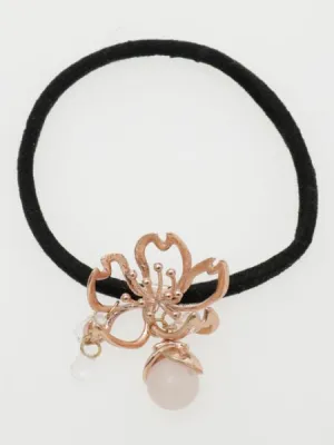 Openwork Flower Hair Tie