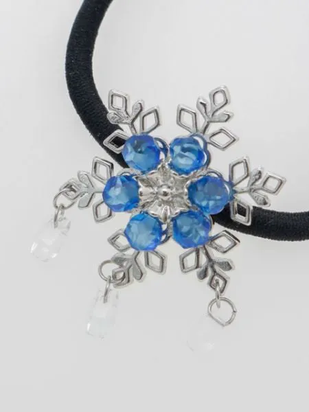 Openwork Flower Hair Tie