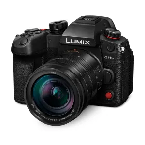 Panasonic Lumix GH6 Mirrorless Camera with 12-60mm f/2.8-4 Lens