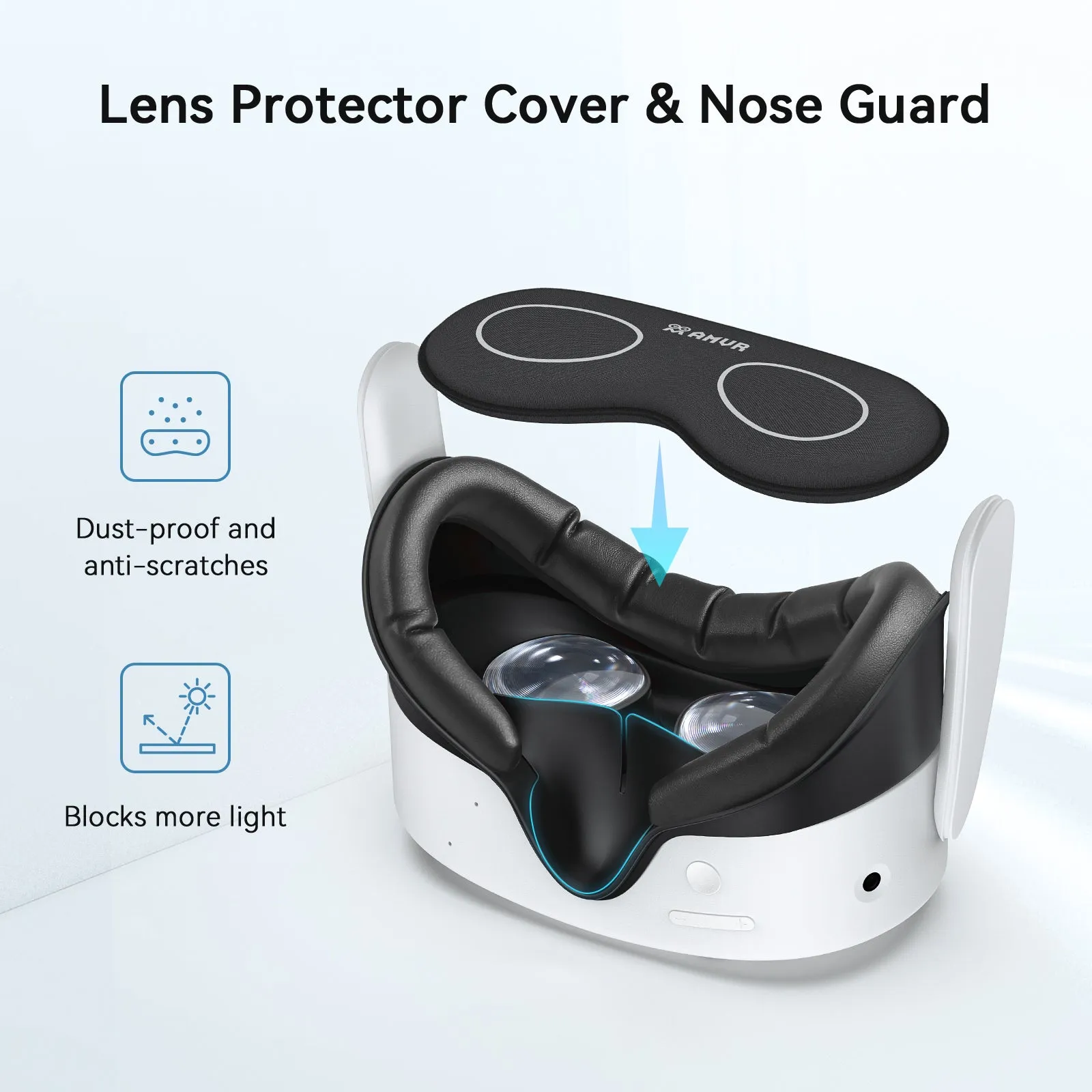 PU Leather Facial Interface for Q3S