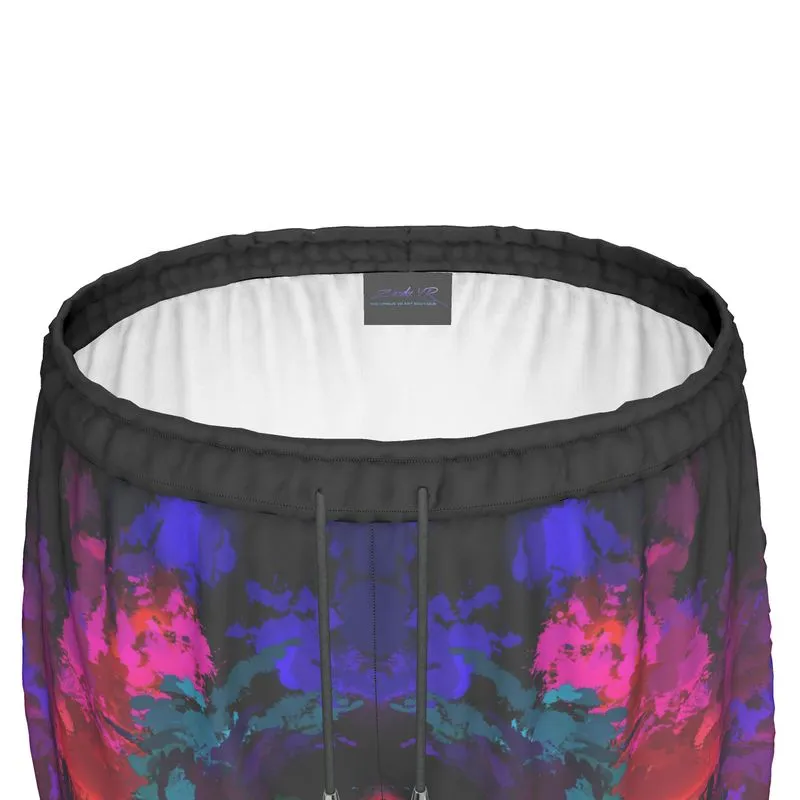 "Chromatic Release" Custom Womens Running Shorts