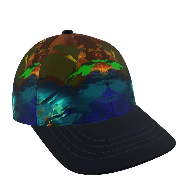 "Subtle Rainbow Color Explosion" Baseballl Cap