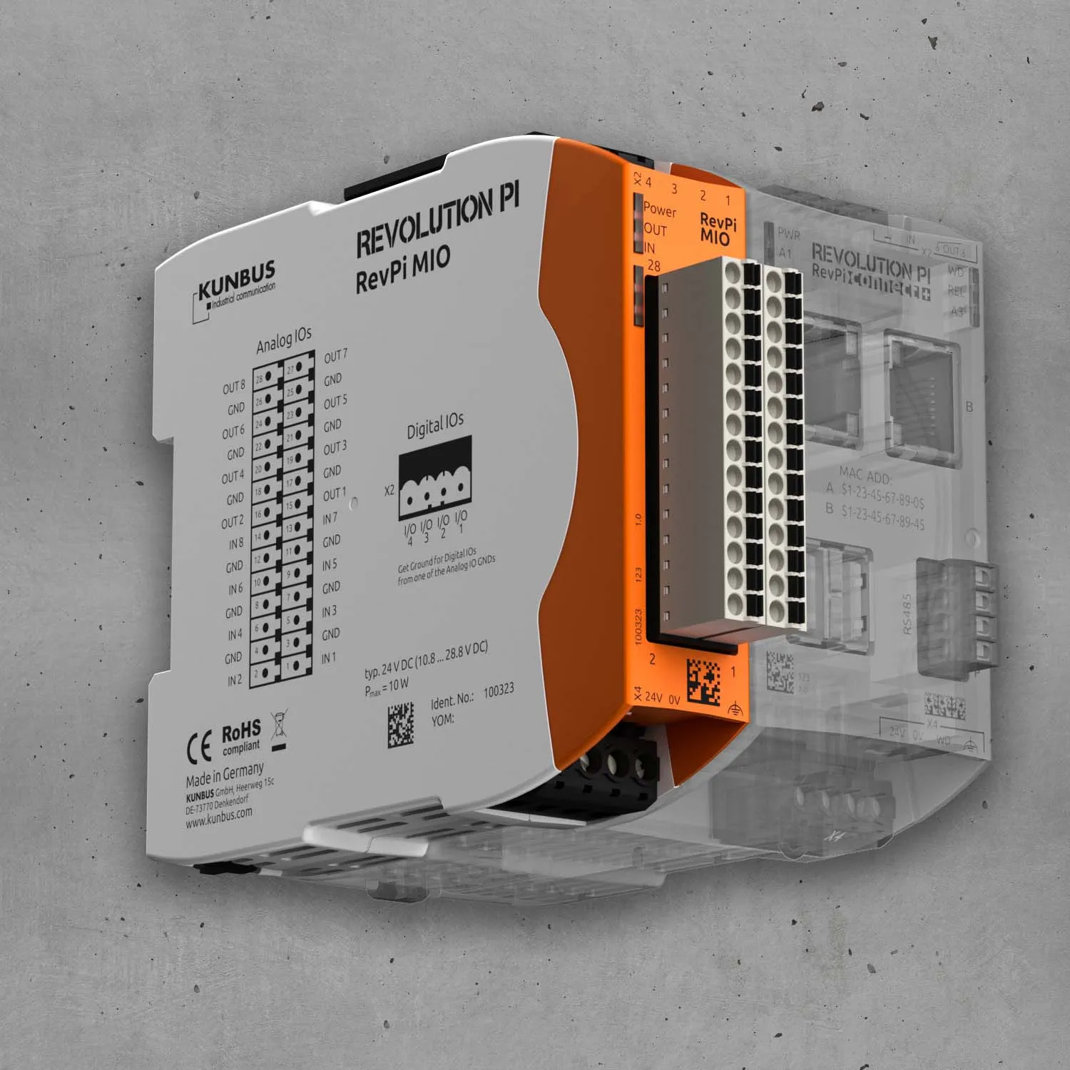 RevPi MIO – Flexible and efficient I/O Module for Revolution Pi