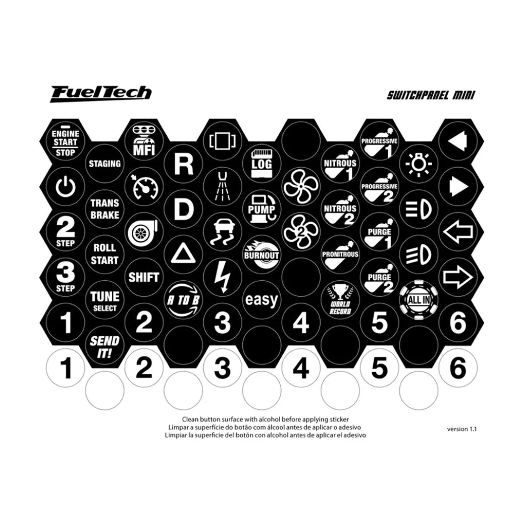 SwitchPanel-4 Mini - 4 Button Racing Switch Panel