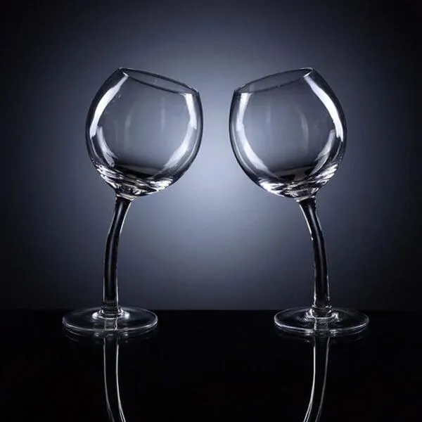 Tipsy Glasses - Set of 2