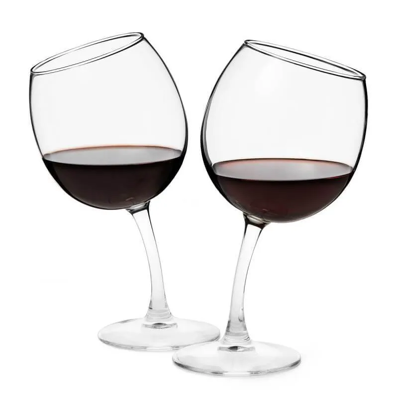 Tipsy Glasses - Set of 2