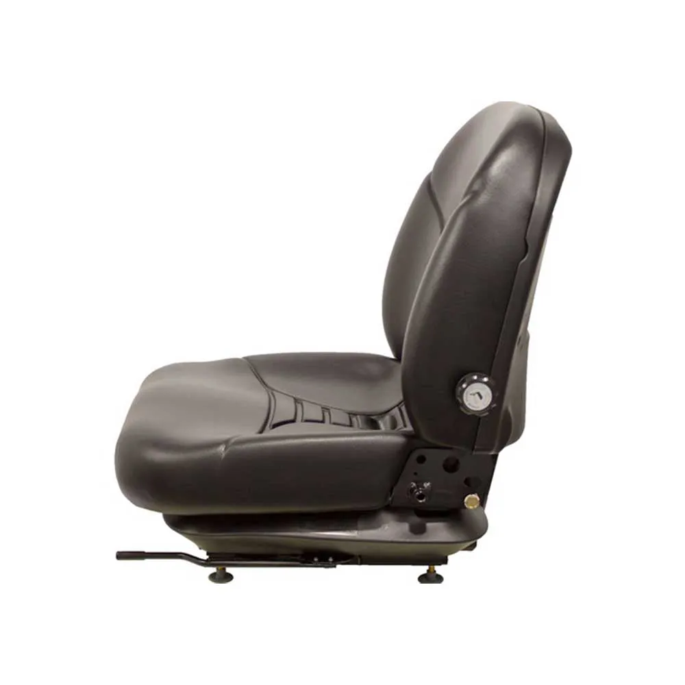 Uni Pro | KM 236 Seat with Mechanical Suspension | Black Vinyl (7924.KMM)