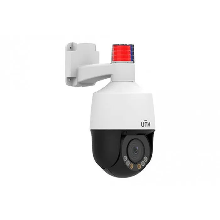 Uniview IPC6312LFW-AX4C-VG 2 Megapixel LightHunter Active Deterrence PTZ Camera with 4X Lens