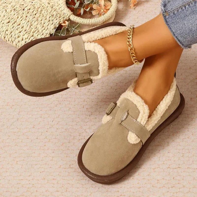 Warm Comfortable Flat Shoes